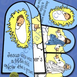Jesus is Heavenly Father’s Son 3-D stand-up card
