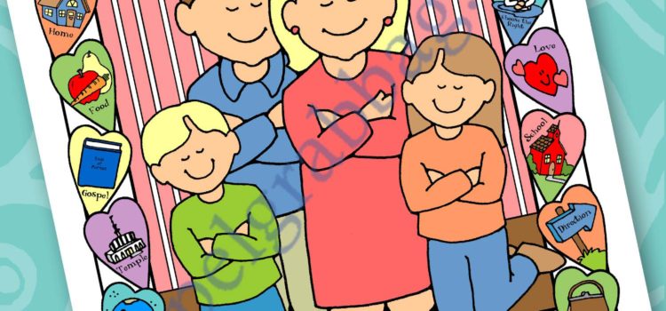 Family: Primary Lesson Helps, Nursery Lesson 12 I Can Pray with My Family, Sunbeam Lesson 27, We Can Pray As a Family