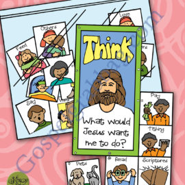 What would Jesus want me to do? Choose and Match Puzzle