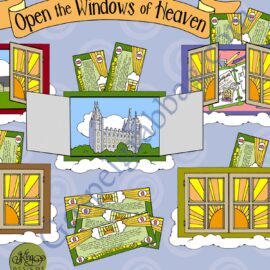 LESSON ACTIVITY Open the Windows of Heaven seek-and-say (Malachi 3:8-12)