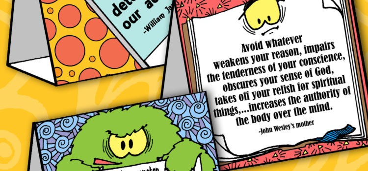 Choosing Virtuous Thoughts: LDS Lesson Activity – TV Topper and Bookshelf Buddy – “How do I guard my virtue?”