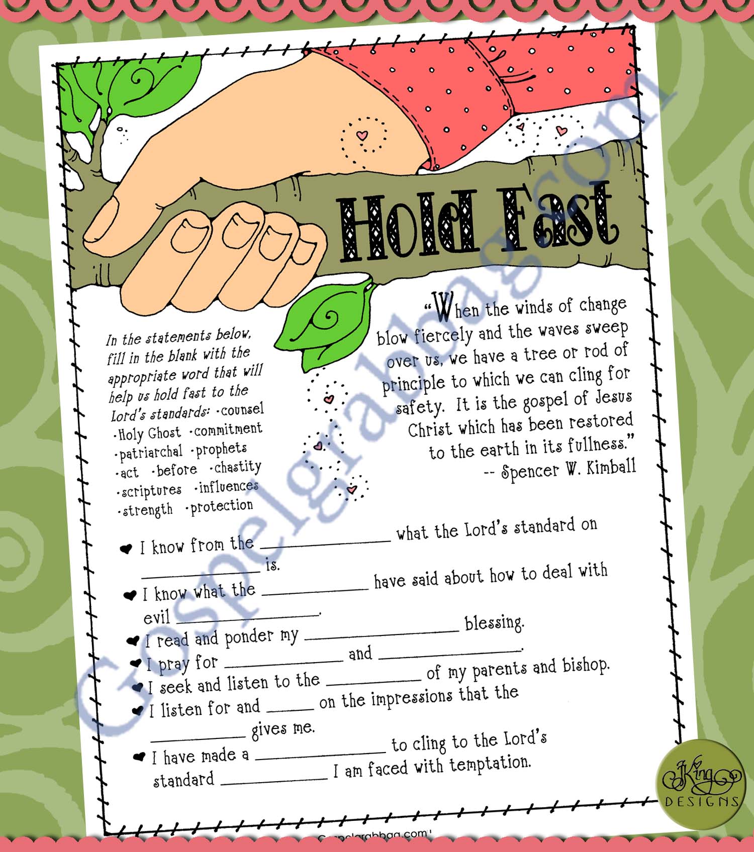 $1.75 Lesson Lifesaver Activity for Come Follow Me: Young Women, Seminary, Sunday School