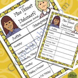 Miss Honest? or Miss Dishonest? consequences journal
