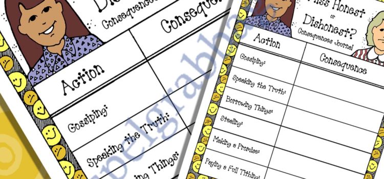 Miss Honest? or Miss Dishonest? consequences journal