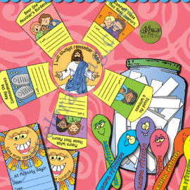 BAPTISM COVENANTS: Activity Days: Learning and Living the Gospel, Goal 1 Invitation, Activity: Sunshine Promises mirror motivator-planner, Faithful Footsteps Spoons Game, GospelGrabBag.com