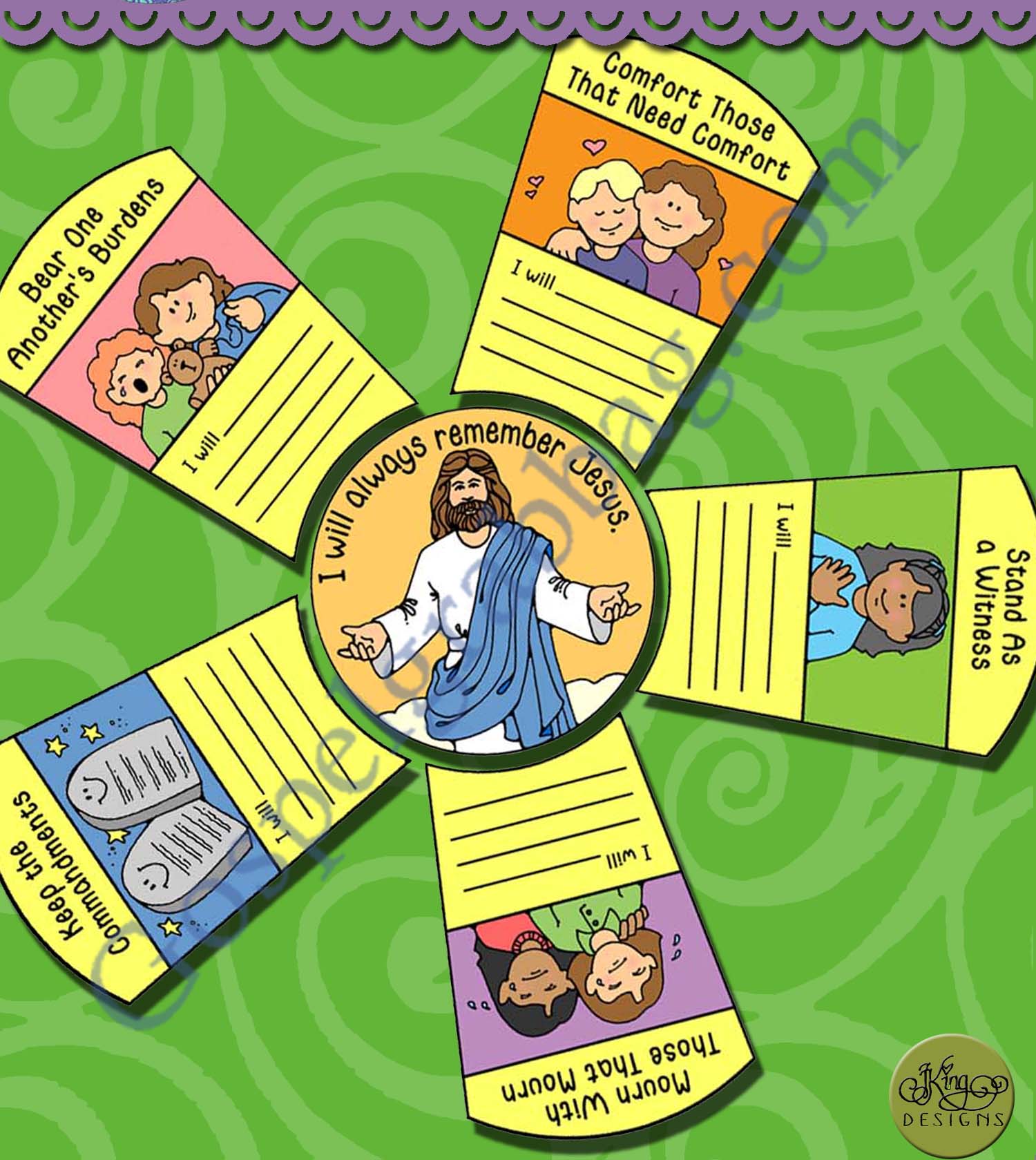 Learning & Living the Gospel Goal 1 (Part 1 of 2): Explain how taking the sacrament helps you renew your baptismal covenant. Activity: Sunshine Promises (Mirror Motivator)