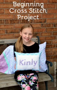 Pinkpokadotcreations.com, beginning cross stick, Developing Talents Goal 4, Activity Days, Make an item from wood, metal, fabric, or other material, or draw, paint, or sculpt a piece of art. 