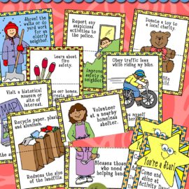 Action and Reaction - Missing Service Game Read the twelfth article of faith. Discuss what it means to be a good citizen and how your actions can affect others.