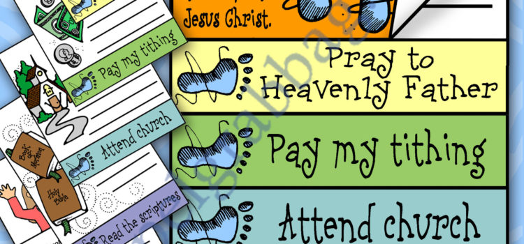 $2.50 Little LESSON LIFESAVER Activity for Come Follow Me - Primary and Home lessons, family home evening, Activity Days, Young Women