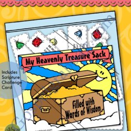 My Heavenly Treasure sack (Filled with Words of Wisdom)