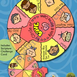 $1.75 Little LESSON LIFESAVER Activity for Come Follow Me – Primary and Home lessons, family home evening, children ages 8-11, Bible Study, Sunday School