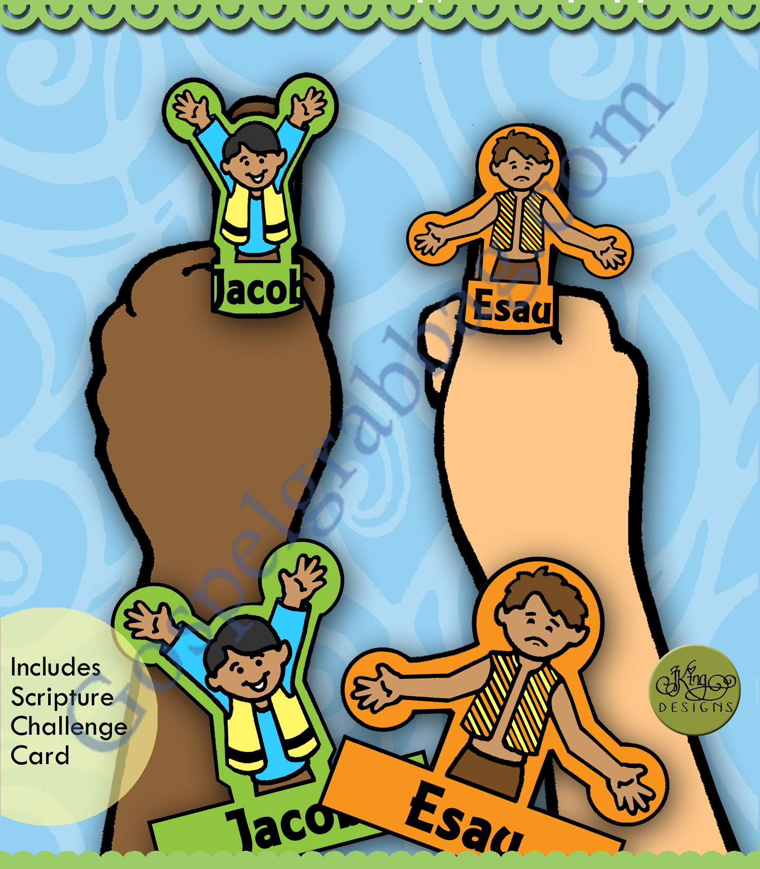 COME FOLLOW ME activity Old Testament - Jacob and Esau