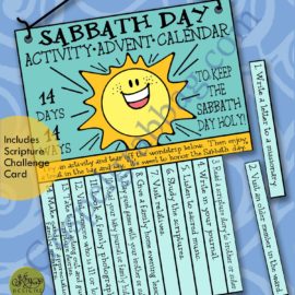 Sabbath Day Advent ACTIVITY Ages 8-11