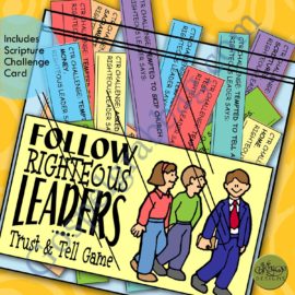 $1.50 Little LESSON LIFESAVER Activity for Come Follow Me - Primary and Home (family home evening)