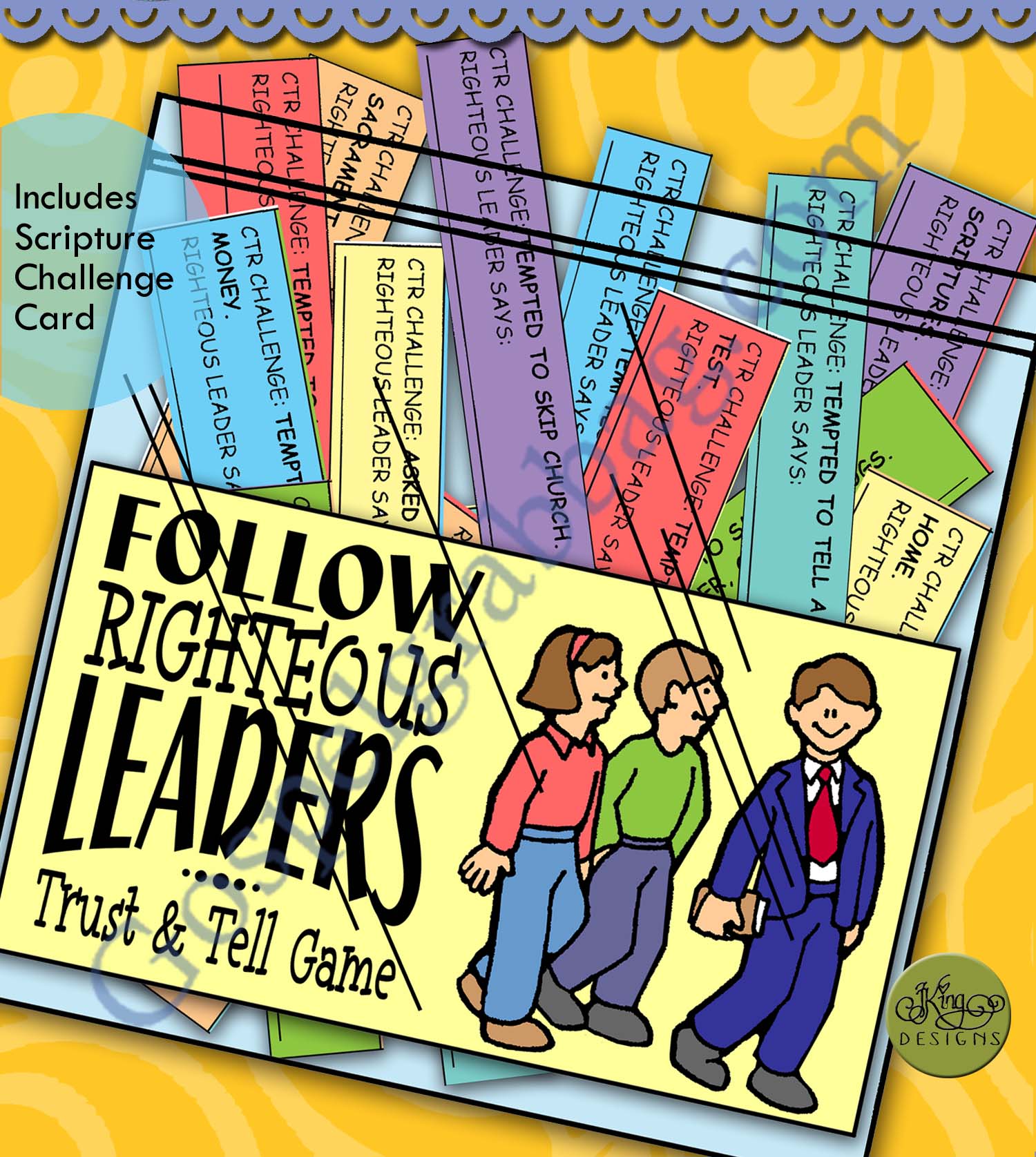Follow Righteous Leaders - Trust & Tell Game