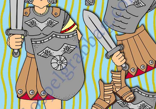 $3.50 ARMOR OF GOD Build a Hero pick-a-song Activity - Use for Singing Fun, Sharing Time, or Family Home Evening