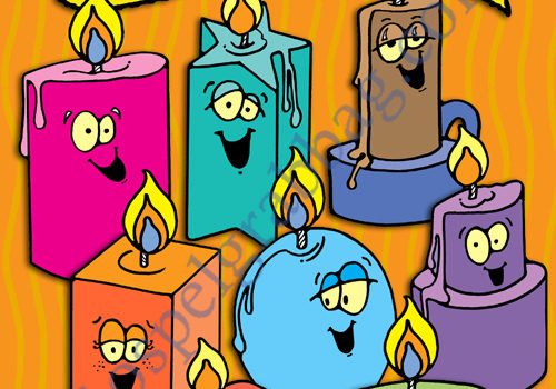 Let Your Light So Shine! goal candles or singing meter