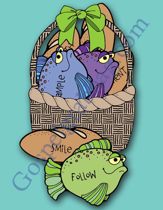 LDS Primary Singing Time, Fun Song Activities, Loaves and Fishes Keyword choose a song, Music leader, sharing time, family home evening, gospelgrabbag.com