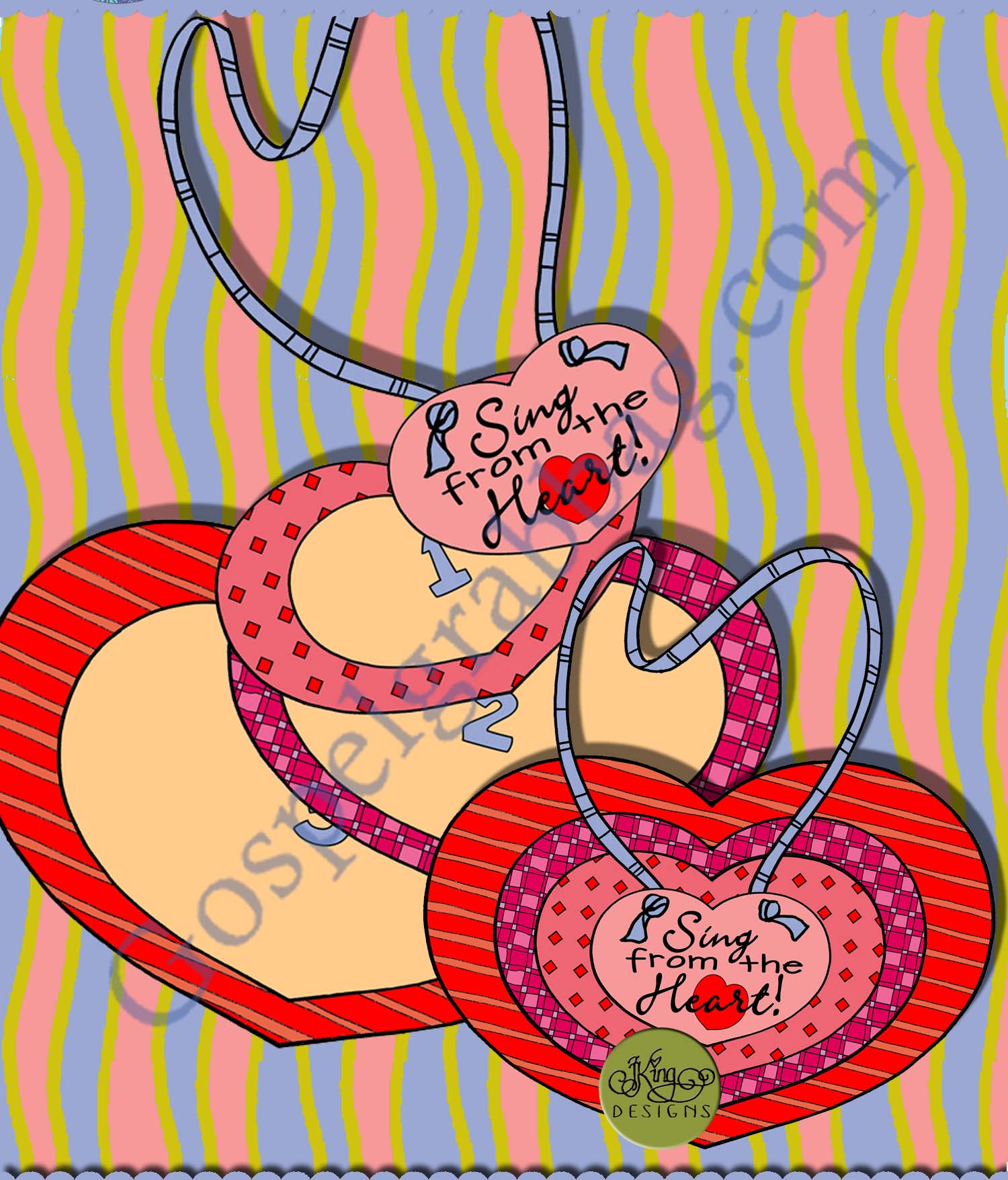$2.00 LOVE TO SING - VALENTINES Singing Fun Activity: Sing From the Heart singing meter