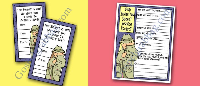 $1.00 - SERVICE - FAITH: LDS Lesson Ideas - Family Home Evening, parable of the good Samaritan, service project, faith grow stronger, gospelgrabbag.com