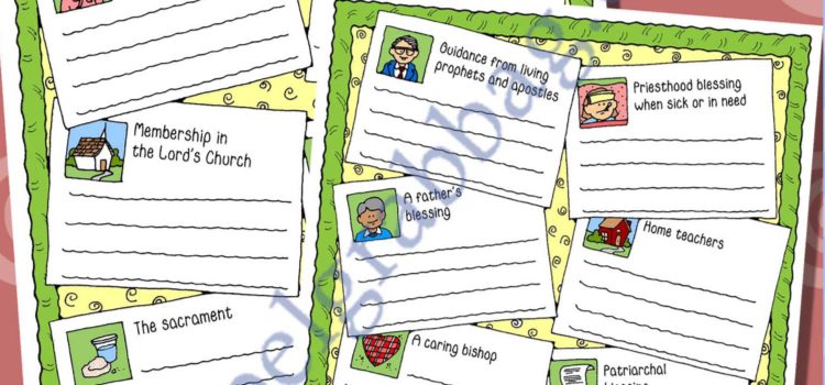 $1.75 LESSON LIFESAVER Activity for Come Follow Me – Young Women or Teens, family home evening, LDS, Christian, Bible Study