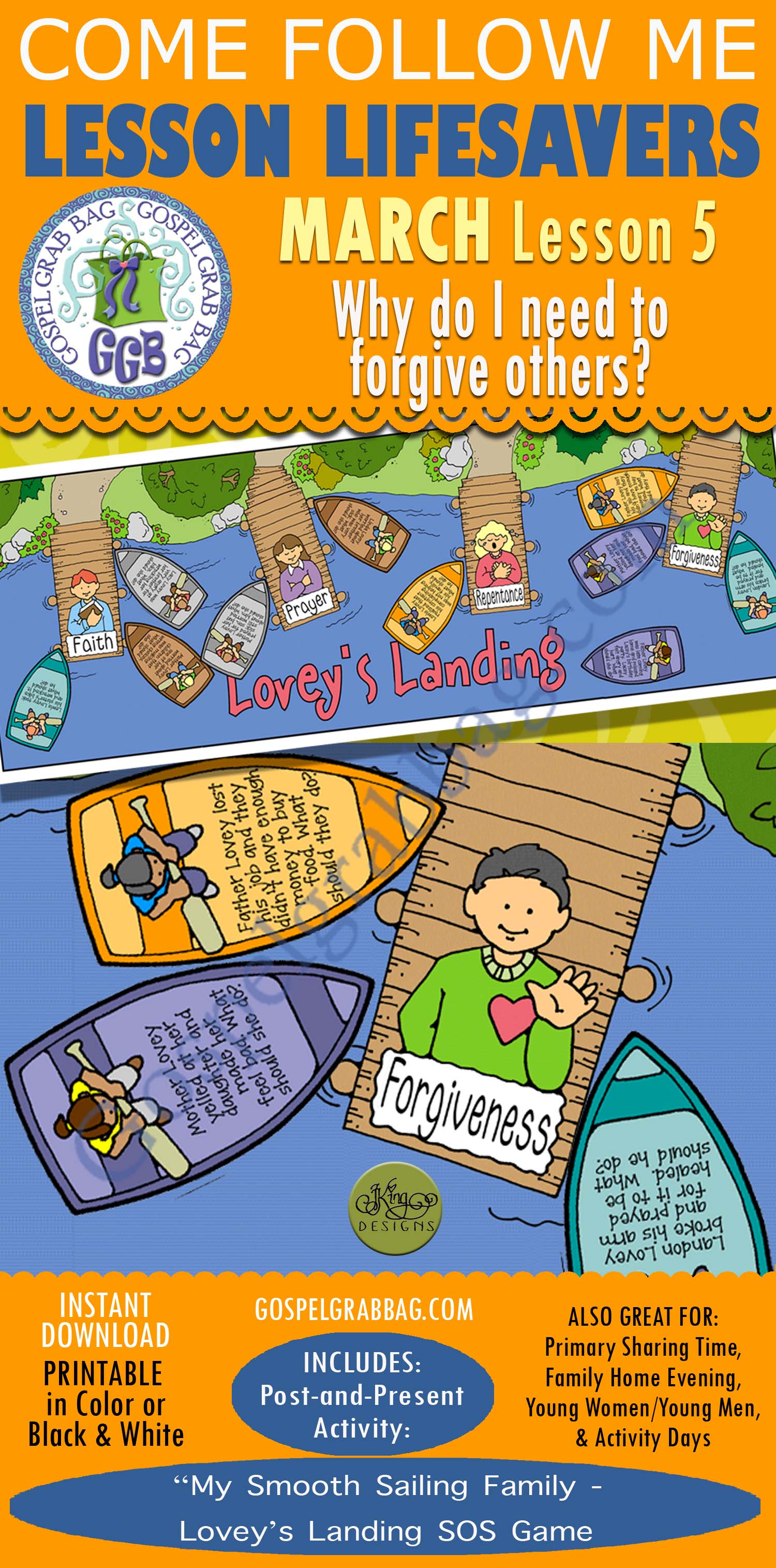 My Smooth-Sailing Family (Lovey’s-Landing S.O.S. Game)