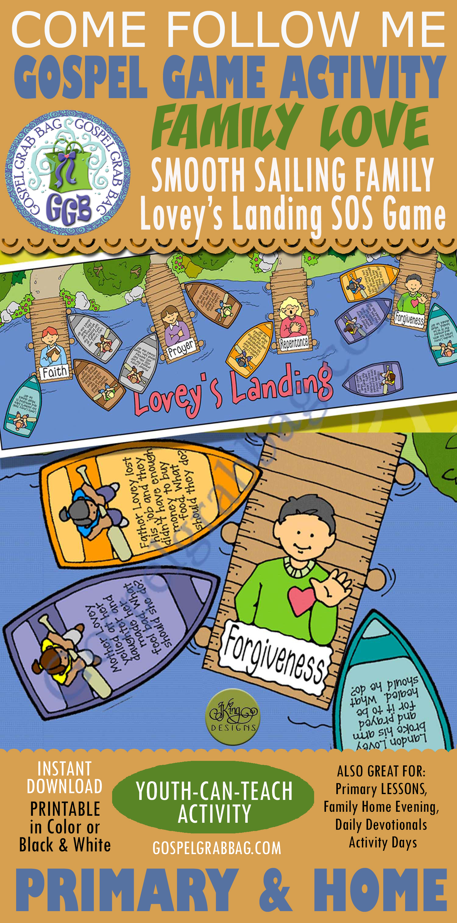 FAMILY Activity: Lovey's Landing SOS Game My Smooth-Sailing Family (Lovey’s-Landing S.O.S. Game)