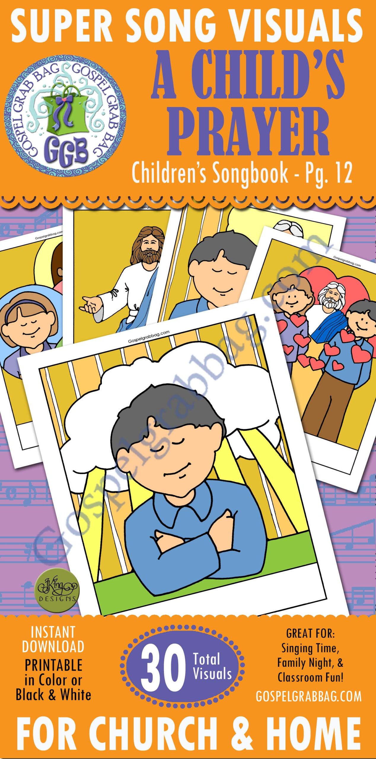 PRAYER song visuals "A Child's Prayer"