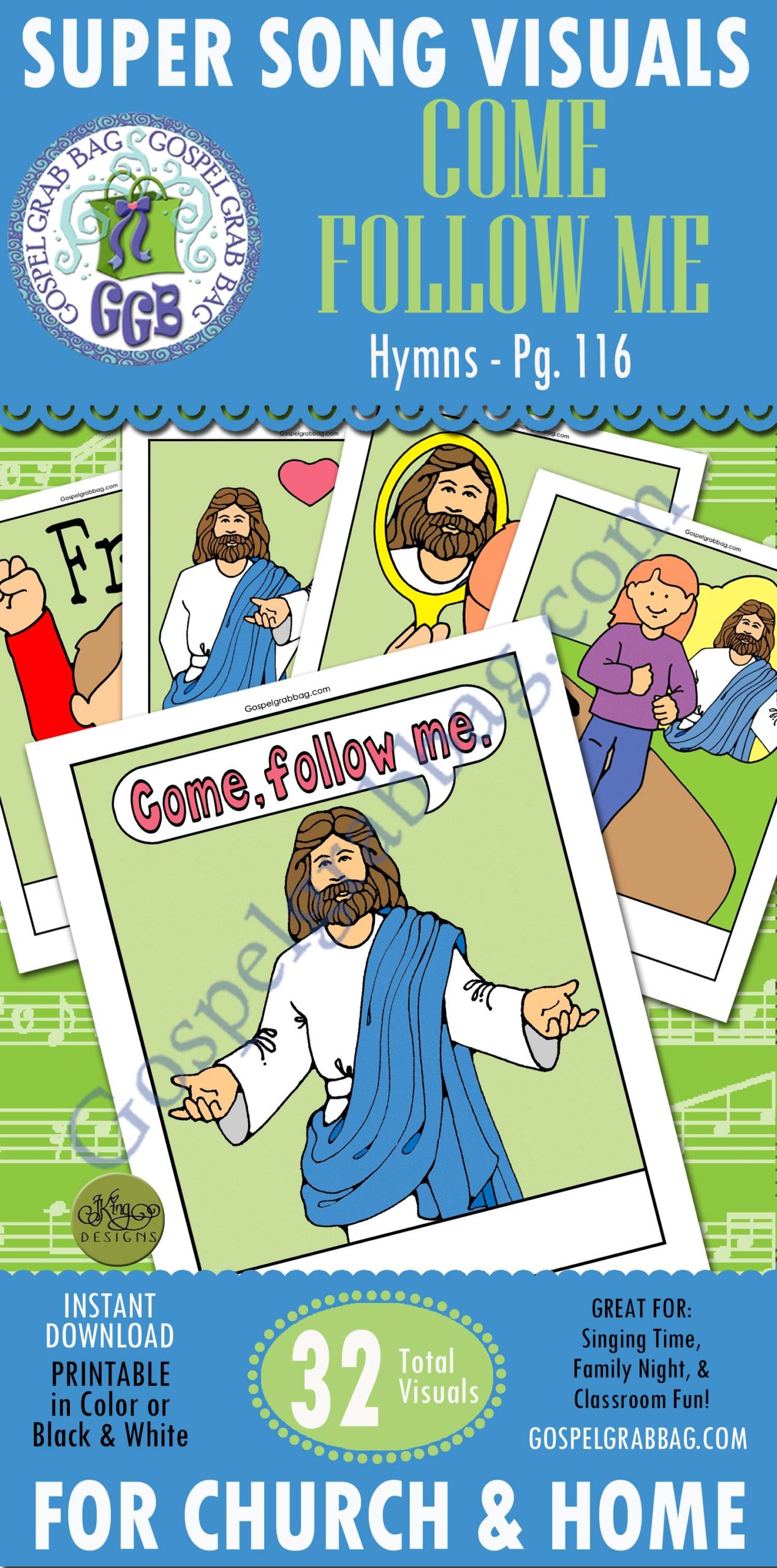 ... Come Follow Me SONG VISUALS “Come, Follow Me” song visuals
