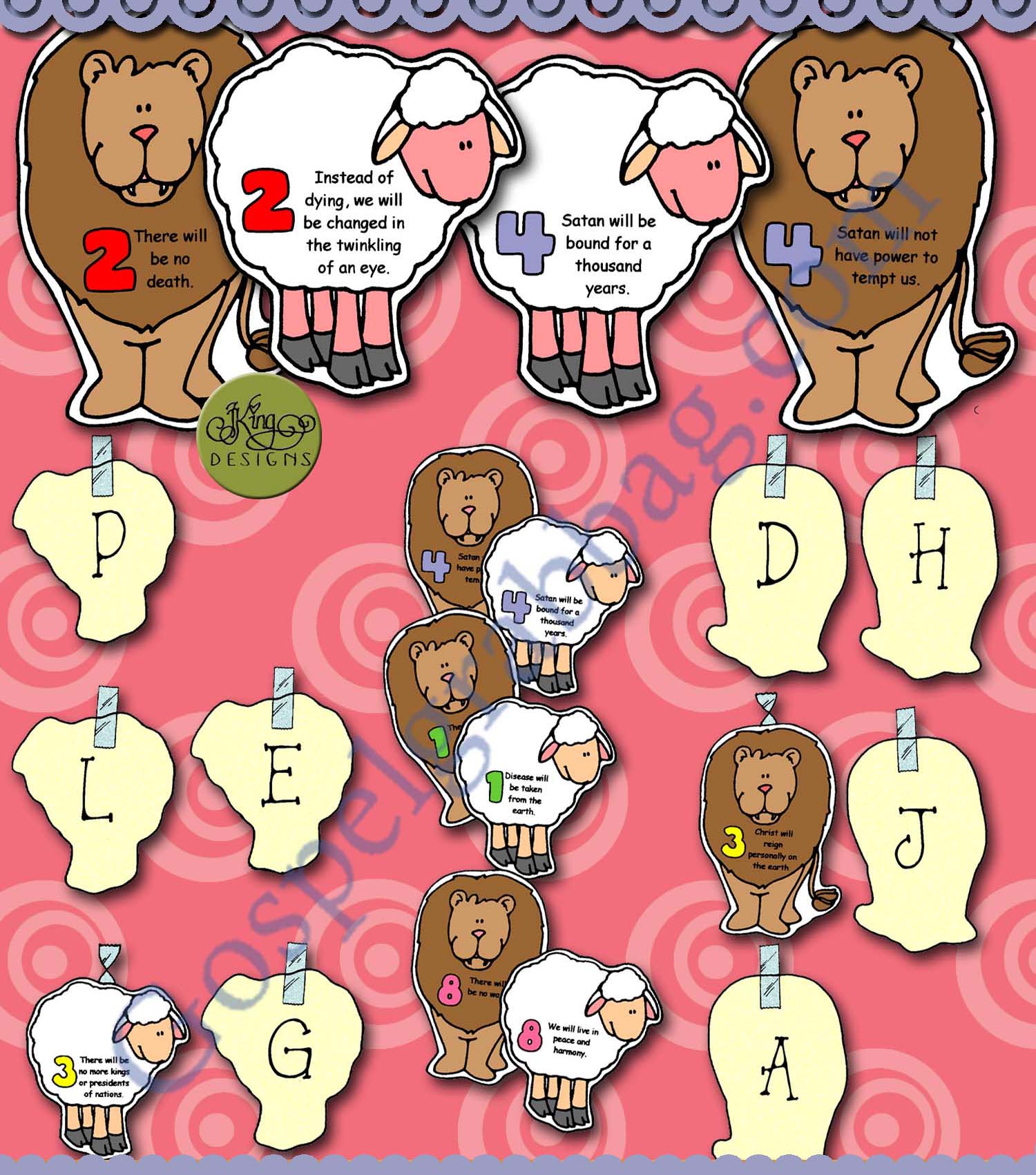 “Lamb and the Lion” Millennium Match Game