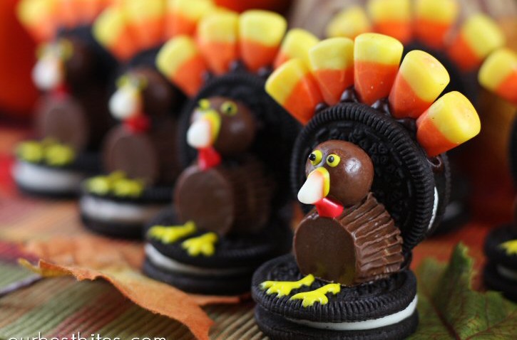 Oreo Cookie Turkey from ourbestbites.com