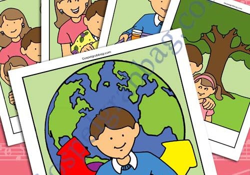As a Child of God song visiuals