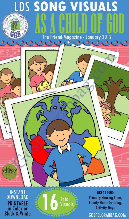 As a Child of God song visiuals