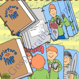 "Scripture Power" Song Visuals for Primary Music practice songs, LDS Primary, Primary Sharing