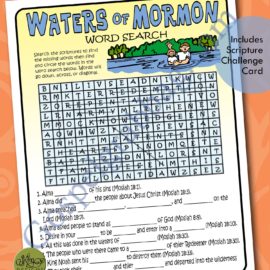 Baptismal Covenants: Alma Baptizes at the Waters of Mormon, Primary 4 Book of Mormon manual, lesson 12