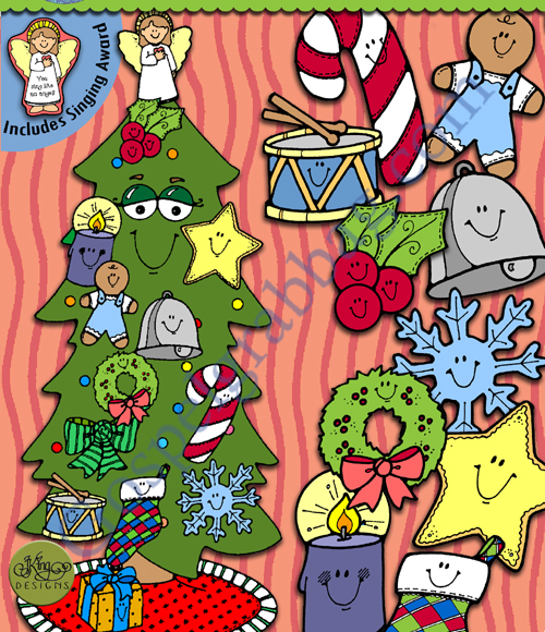 CHRISTMAS TREE SING-WITH-ME pick-a-song (Use for Singing Fun Activity)
