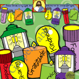 $3.50 Post-and-Present Activity for COME FOLLOW ME Primary classes, Family Home Evening, Sunday School, Bible Study