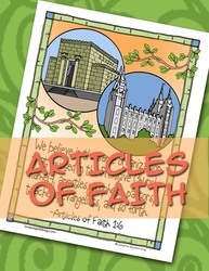 SCRIPTURE POSTERS STORE, Articles of Faith 1-13, Pearl of Great Price scriptures, 13 Beliefs of Mormons, Latter-Day Saints, gospelgrabbag.com