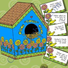 $3.50 POST-AND-PRESENT Activity for Come Follow Me Primary and Home lesson, family home evening, Bible Study