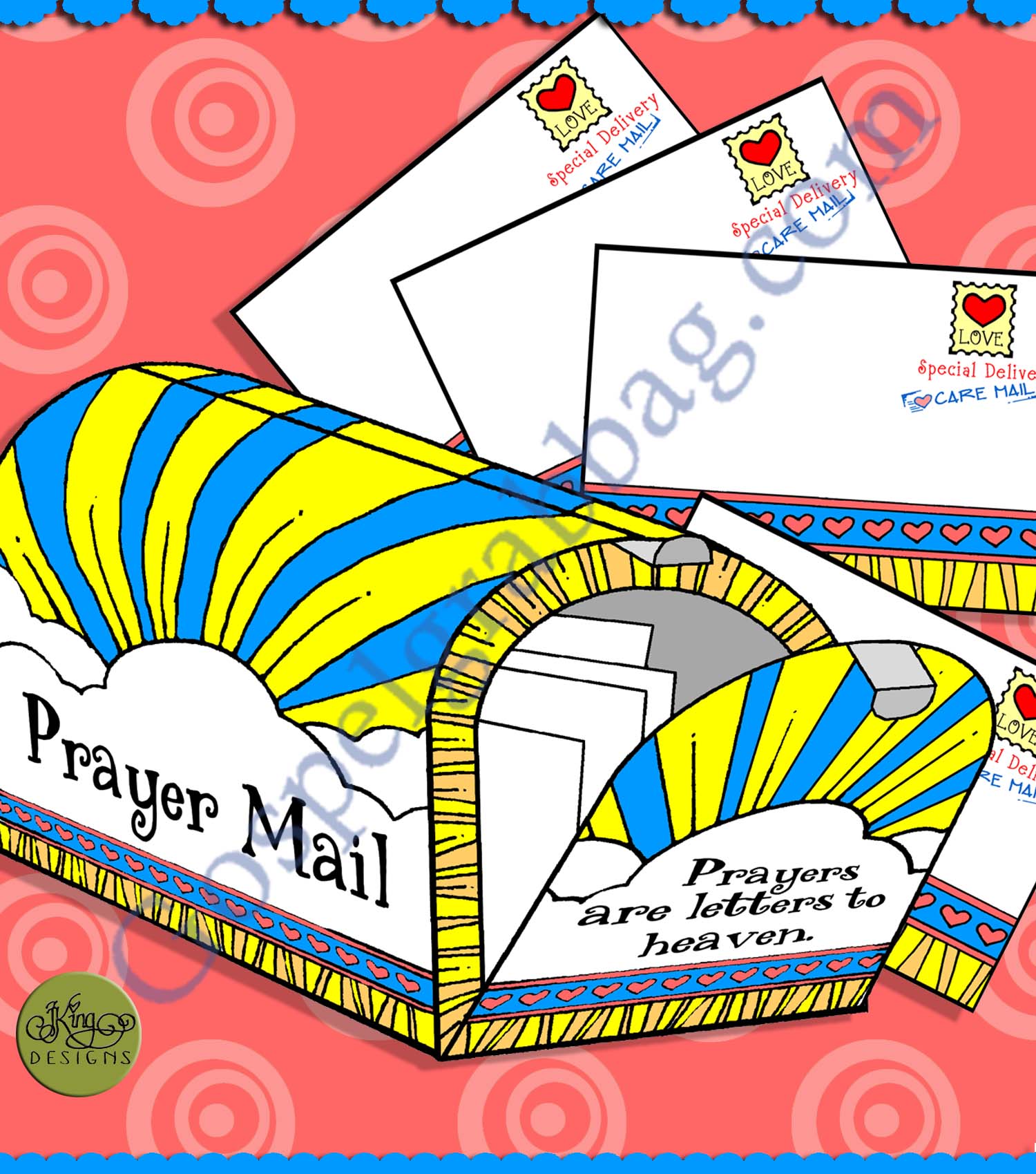 Letters to Heaven: Prayer Mail ACTIVITY