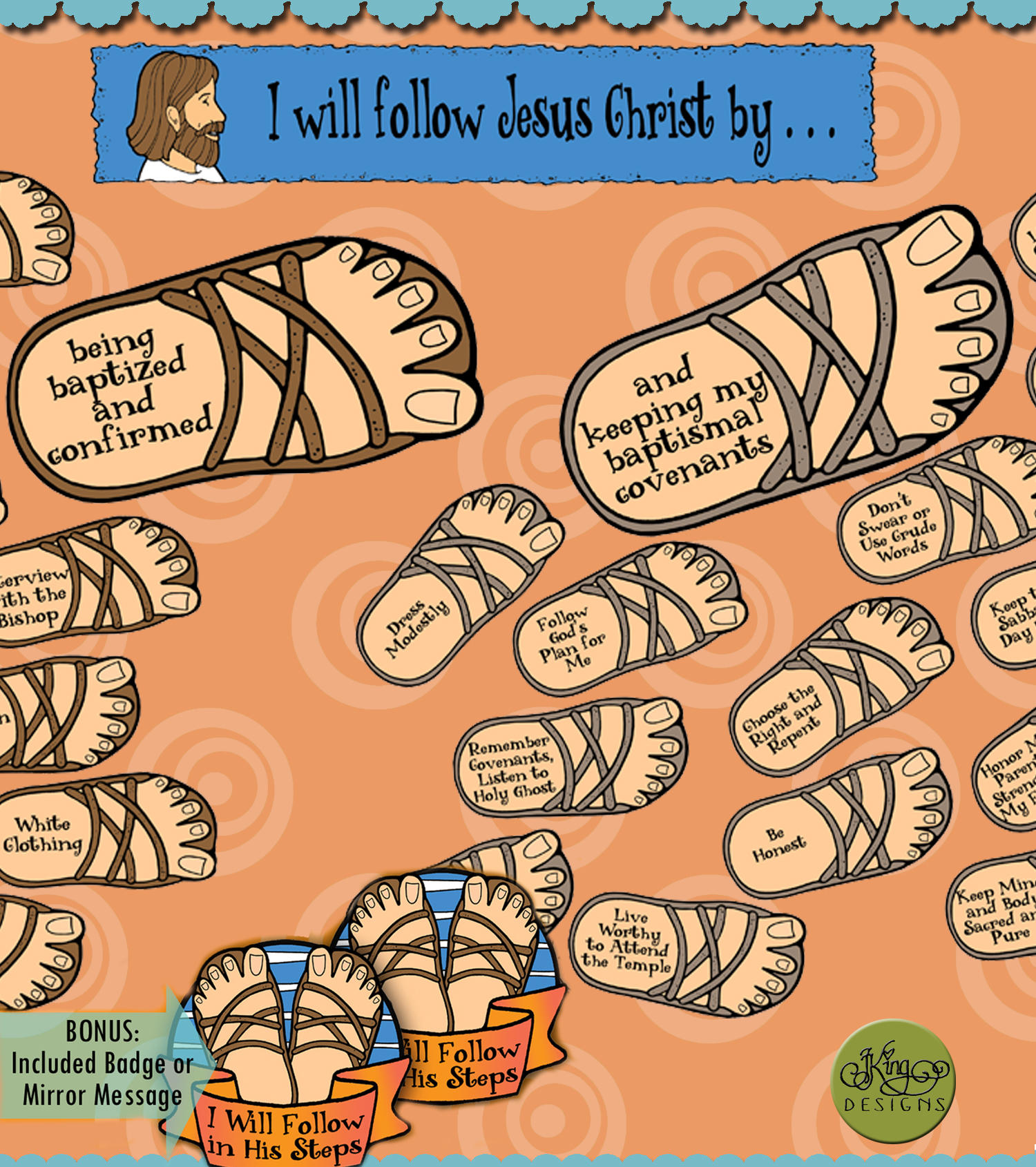 $3.50 POST-AND-PRESENT Activity for Come Follow Me - Primary and Home lessons, family home evening, Young Women