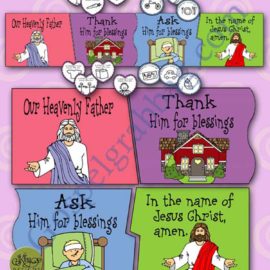 $3.50 POST-AND-PRESENT Activity for Come Follow Me – Primary and Home (family home evening), LDS, Church of Jesus Christ of Latter-day Saints