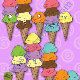 SCOOP UP FAMILY SUCCESS service toppers