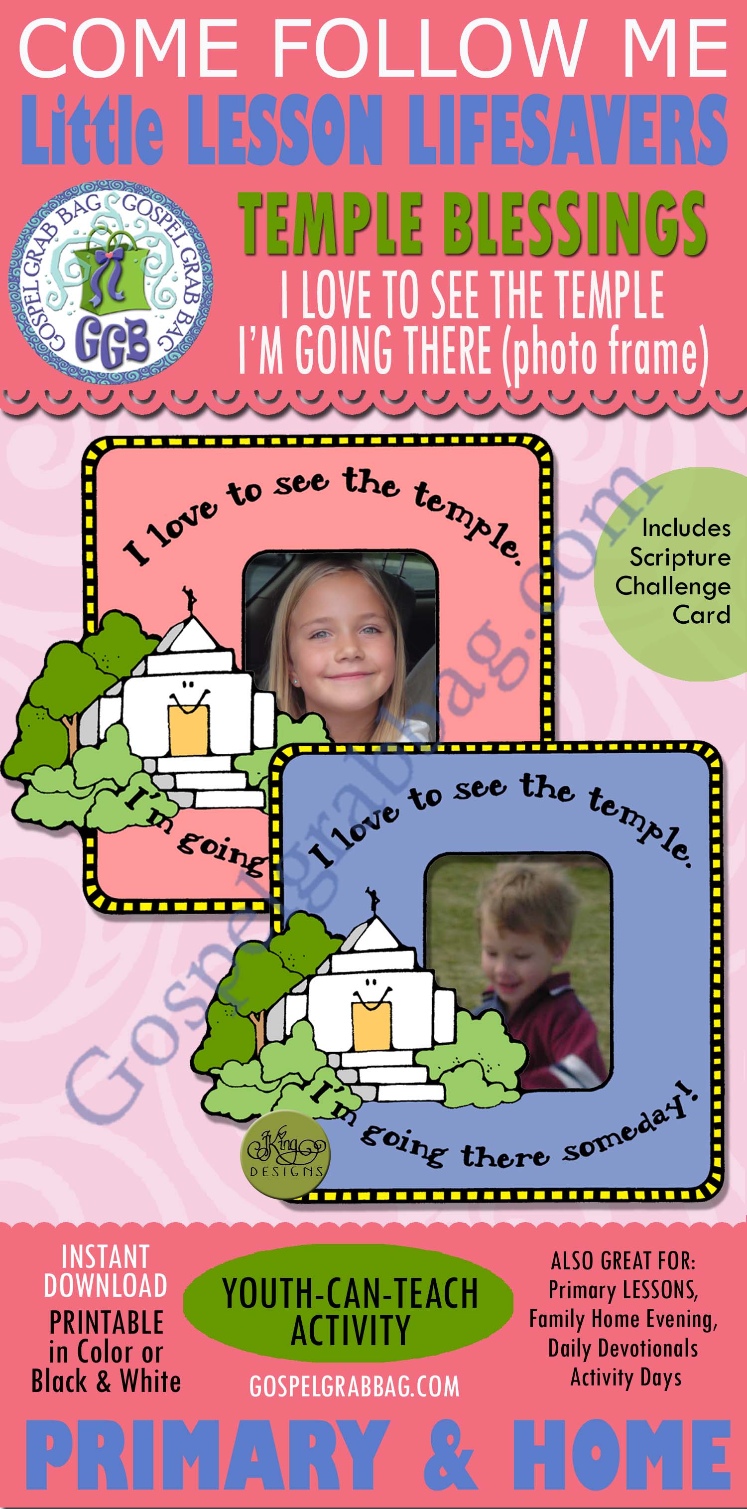 TEMPLE Preparation Activity: I Love to See the Temple (photo frame) I love to see the temple. I’m going there someday! (temple photo frame)