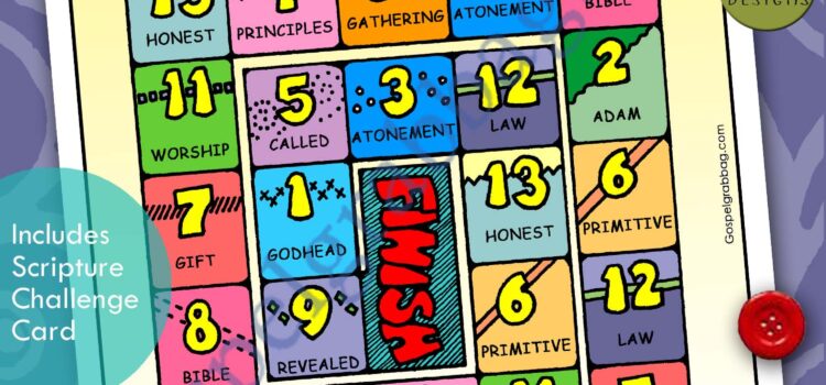 13 Lucky Numbers Game - Articles of Faith 1-13