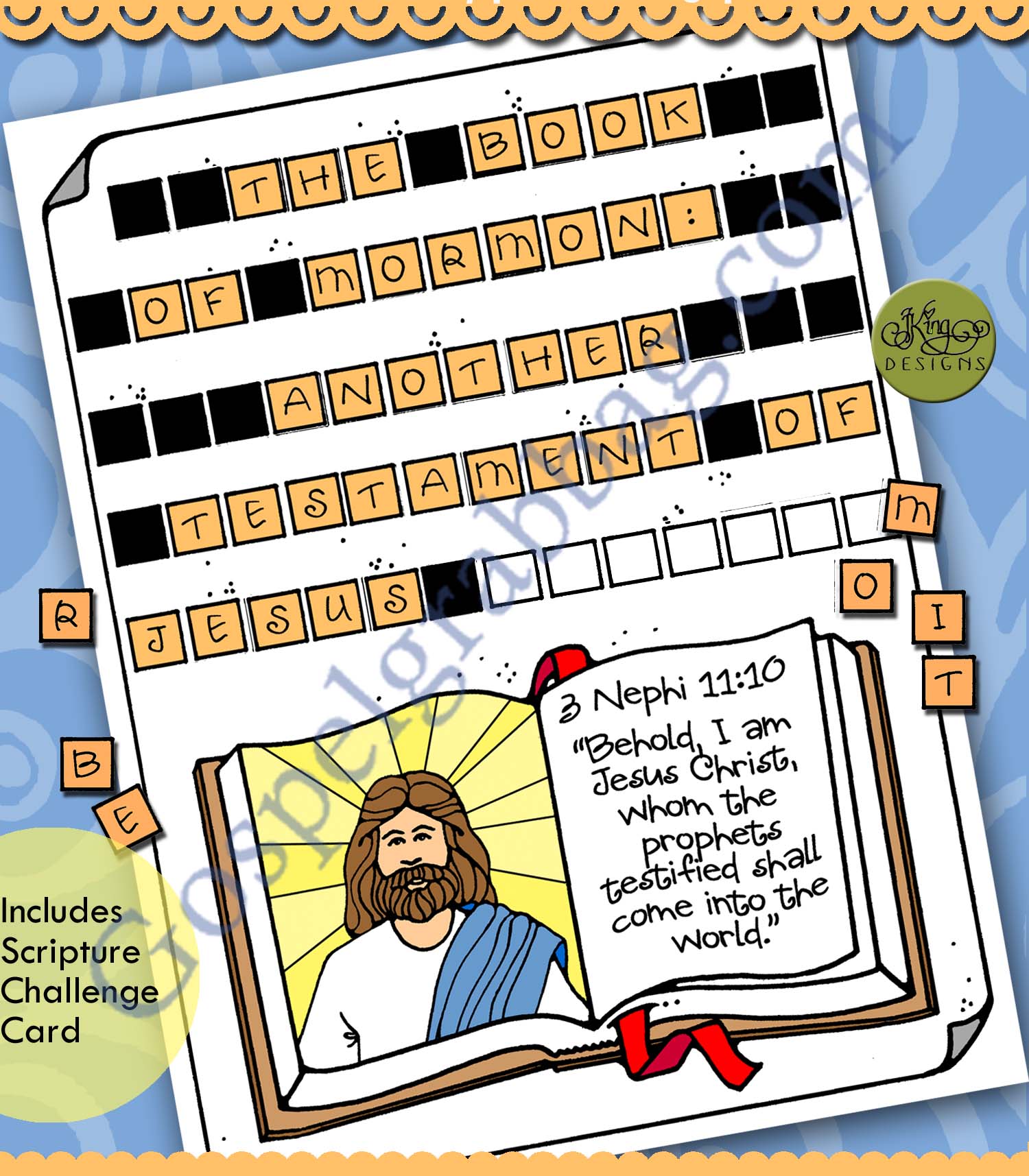 $1.75 LESSON LIFESAVER Activity for Come Follow Me Primary and Home, family home evening, Sunday School, Seminary
