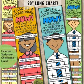 $1.75 Little LESSON LIFESAVER Activity for Come Follow Me - Primary and Home, Family Home Evening