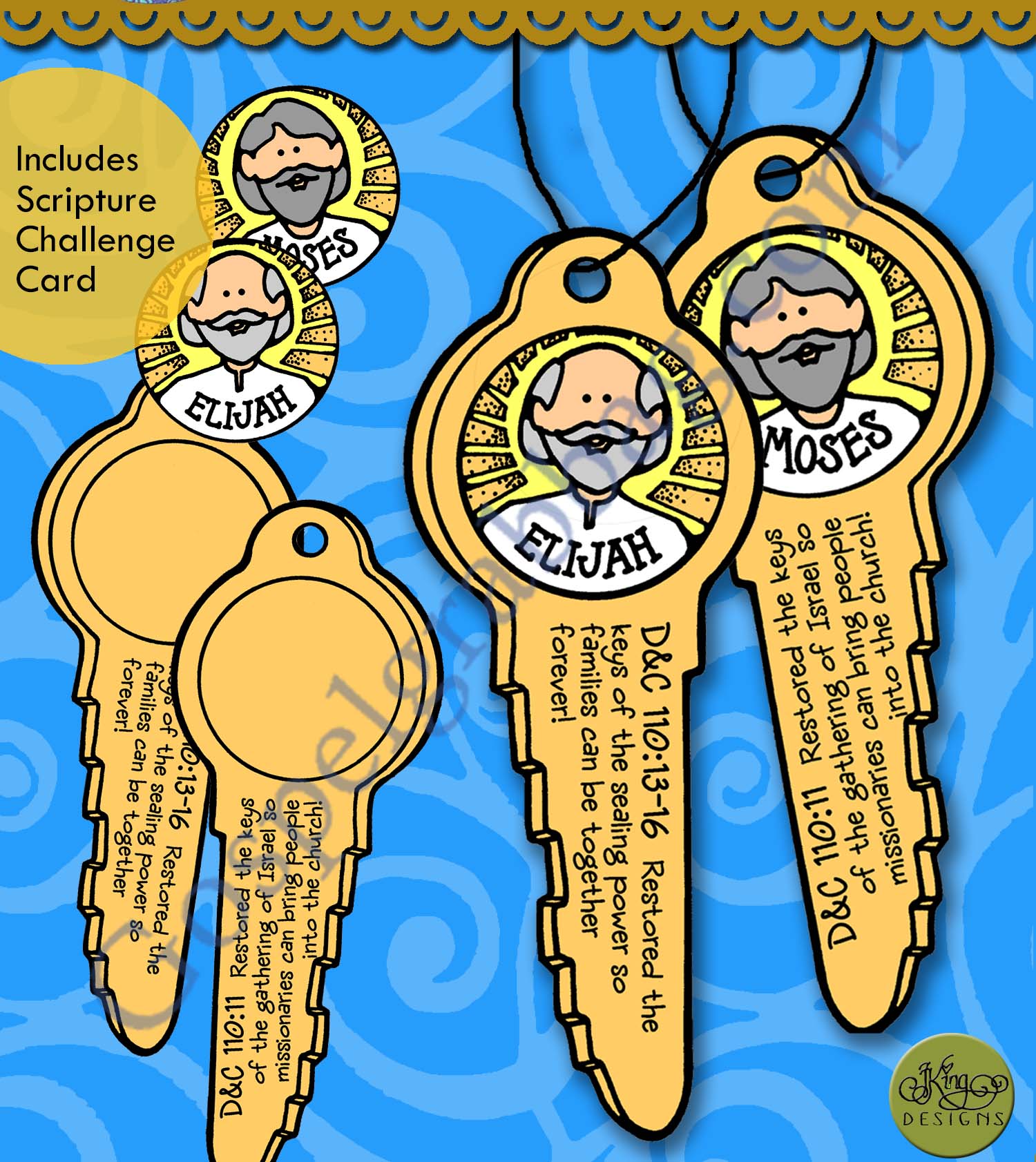 Priesthood Keys Reminder (hang on the door)