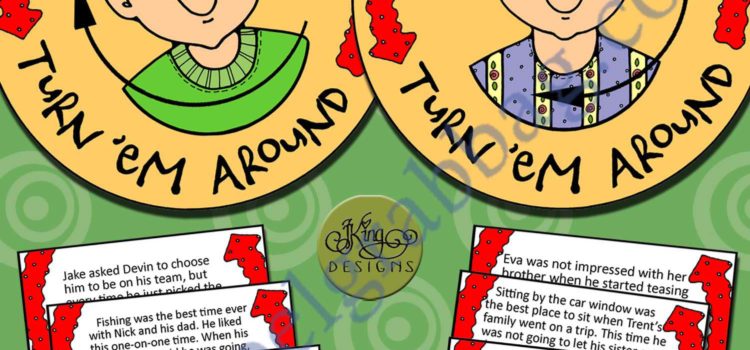 LOVE & KINDNESS – Follow Jesus: Lesson Activity: Kindness Begins with Me – Upside-Down Turn-‘Em-Around