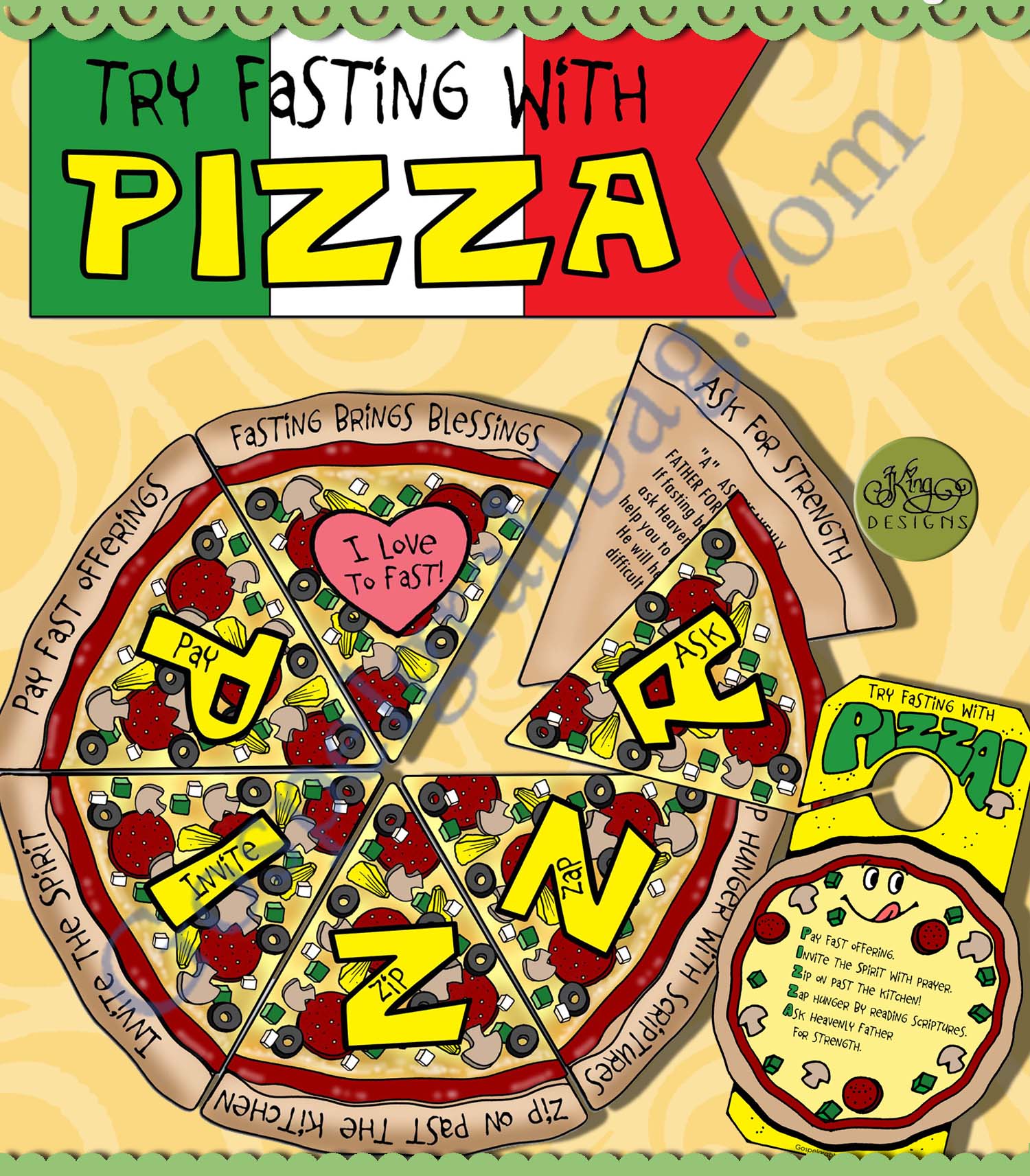 FASTING WITH PIZZA Post-and-Present Activities